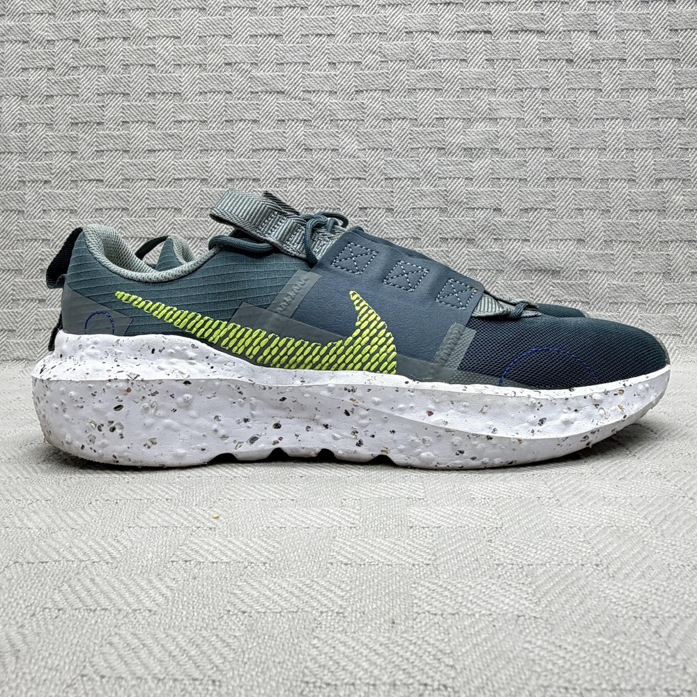 Nike Crater Impact Ash Green Volt Grey Mens Size 10 DJ6308-002